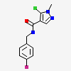 5-chloro-N-[(4-fluorophenyl)methyl]-1-methyl-1H-pyrazole-4-carboxamide
