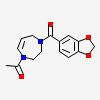 1-[4-(2H-1,3-benzodioxole-5-carbonyl)-2,3,4,5-tetrahydro-1H-1,4-diazepin-1-yl]ethan-1-one