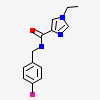 1-ethyl-N-[(4-fluorophenyl)methyl]-1H-imidazole-4-carboxamide