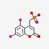 [(5,7-difluoro-2-oxo-2H-1-benzopyran-4-yl)methyl]phosphonic acid