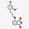 4-{[3-(4-hydroxy-2-methoxyphenyl)propyl]amino}-1H-isoindole-1,3(2H)-dione