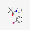 1-[(2S)-2-(3-fluorophenyl)pyrrolidin-1-yl]-2,2-dimethylpropan-1-one
