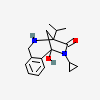 (1~{S},10~{S})-12-cyclopropyl-1-oxidanyl-10-propan-2-yl-9,12-diazatricyclo[8.2.1.0^{2,7}]trideca-2(7),3,5-trien-11-one