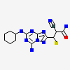 (2~{R})-3-[7-azanyl-5-(cyclohexylamino)-[1,2,4]triazolo[1,5-a][1,3,5]triazin-2-yl]-2-cyano-propanamide
