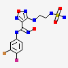 N-(3-bromo-4-fluorophenyl)-N'-hydroxy-4-{[2-(sulfamoylamino)ethyl]amino}-1,2,5-oxadiazole-3-carboximidamide