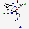 [6-chloranyl-3-[3-[[4-chloranyl-2-(hydroxymethyl)phenyl]methyl]-5-phenyl-imidazol-4-yl]-1~{H}-indol-2-yl]-[(3~{S})-3-[3-(dimethylamino)propyl-methyl-amino]pyrrolidin-1-yl]methanone