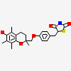 (5S)-5-[(4-{[(2R)-6-hydroxy-2,5,7,8-tetramethyl-3,4-dihydro-2H-1-benzopyran-2-yl]methoxy}phenyl)methyl]-1,3-thiazolidine-2,4-dione