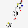 (5Z)-5-({4-[2-(thiophen-2-yl)ethoxy]phenyl}methylidene)-1,3-thiazolidine-2,4-dione