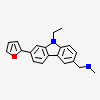 [9-ethyl-7-(furan-2-yl)carbazol-3-yl]methyl-methyl-azanium