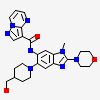N-{5-[4-(hydroxymethyl)piperidin-1-yl]-1-methyl-2-(morpholin-4-yl)-1H-benzimidazol-6-yl}pyrazolo[1,5-a]pyrimidine-3-carboxamide
