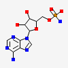 5'-O-[(S)-amino(hydroxy)phosphoryl]adenosine
