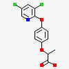 (2R)-2-{4-[(3,5-dichloropyridin-2-yl)oxy]phenoxy}propanoic acid