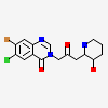 7-bromo-6-chloro-3-{3-[(2R,3S)-3-hydroxypiperidin-2-yl]-2-oxopropyl}quinazolin-4(3H)-one