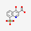 4-hydroxy-8-sulfoquinoline-3-carboxylic acid