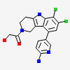 1-[9-(6-aminopyridin-3-yl)-6,7-dichloro-1,3,4,5-tetrahydro-2H-pyrido[4,3-b]indol-2-yl]-2-hydroxyethan-1-one