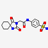 2-(2,4-dioxo-1,3-diazaspiro[4.5]decan-3-yl)-N-(4-sulfamoylphenyl)acetamide