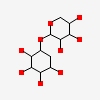 (1~{R},3~{S},4~{R},5~{R})-5-[(2~{S},3~{R},4~{S},5~{R})-3,4,5-tris(oxidanyl)oxan-2-yl]oxycyclohexane-1,2,3,4-tetrol