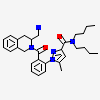 1-[2-[[(3~{S})-3-(aminomethyl)-3,4-dihydro-1~{H}-isoquinolin-2-yl]carbonyl]phenyl]-~{N},~{N}-dibutyl-5-methyl-pyrazole-3-carboxamide