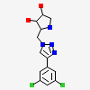 (2R,3S,4R)-2-{[4-(3,5-dichlorophenyl)-1H-1,2,3-triazol-1-yl]methyl}pyrrolidine-3,4-diol