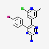 6-(2-chloranyl-6-methyl-pyridin-4-yl)-5-(4-fluorophenyl)-1,2,4-triazin-3-amine