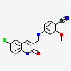 4-{[(6-chloro-2-oxo-1,2-dihydroquinolin-3-yl)methyl]amino}-2-methoxybenzonitrile