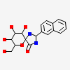 (5~{S},7~{R},8~{S},9~{S},10~{R})-7-(hydroxymethyl)-2-naphthalen-2-yl-8,9,10-tris(oxidanyl)-6-oxa-1,3-diazaspiro[4.5]dec-1-en-4-one