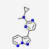 ~{N}-cyclopropyl-~{N}-methyl-4-pyrazolo[1,5-b]pyridazin-3-yl-pyrimidin-2-amine