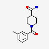 1-(3-methylbenzene-1-carbonyl)piperidine-4-carboxamide
