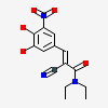 (~{E})-2-cyano-~{N},~{N}-diethyl-3-[3-nitro-4,5-bis(oxidanyl)phenyl]prop-2-enamide