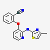 2-({2-[(4-methyl-1,3-thiazol-2-yl)amino]pyridin-3-yl}oxy)benzonitrile