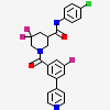 (3R)-N-(4-chlorophenyl)-5,5-difluoro-1-[3-fluoro-5-(pyridin-4-yl)benzene-1-carbonyl]piperidine-3-carboxamide