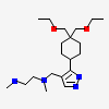 N~1~-({5-[4,4-bis(ethoxymethyl)cyclohexyl]-1H-pyrazol-4-yl}methyl)-N~1~,N~2~-dimethylethane-1,2-diamine