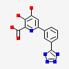 3-hydroxy-4-oxo-6-[3-(1H-tetrazol-5-yl)phenyl]-1,4-dihydropyridine-2-carboxylic acid