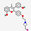 (2S)-2-(4-{2-[3-(fluoromethyl)azetidin-1-yl]ethoxy}phenyl)-3-(3-hydroxyphenyl)-4-methyl-2H-1-benzopyran-8-ol
