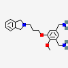 [3-(aminomethyl)-5-[3-(1,3-dihydroisoindol-2-yl)propoxy]-4-methoxy-phenyl]methanamine