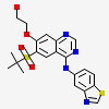 2-[4-(1,3-benzothiazol-5-ylamino)-6-~{tert}-butylsulfonyl-quinazolin-7-yl]oxyethanol