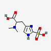 (2~{S})-2-(dimethylamino)-3-(2-sulfo-1~{H}-imidazol-4-yl)propanoic acid