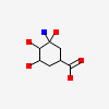 (3~{R})-3,4,5-tris(hydroxyl)cyclohexane-1-carboxylic acid