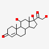 (11alpha,14beta)-11,17,21-trihydroxypregn-4-ene-3,20-dione