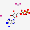 [[[(2R,3S,4R,5R)-5-(6-aminopurin-9-yl)-3,4-bis(oxidanyl)oxolan-2-yl]methoxy-oxidanyl-phosphoryl]oxy-oxidanyl-phosphoryl]oxy-tris(fluoranyl)beryllium