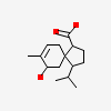 (1S,4S,5S,9S)-9-hydroxy-8-methyl-4-(propan-2-yl)spiro[4.5]dec-7-ene-1-carboxylic acid