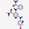 4-[(2-carbamoylphenyl)amino]-6-[(5-fluoropyridin-2-yl)amino]-N-methylpyridine-3-carboxamide