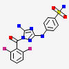 4-({5-amino-1-[(2,6-difluorophenyl)carbonyl]-1H-1,2,4-triazol-3-yl}amino)benzenesulfonamide