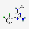 N~4~-cyclopropyl-6-(2,3-dichlorophenyl)pyrimidine-2,4-diamine
