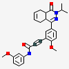3-[5-[(4~{a}~{R},8~{a}~{S})-4-oxidanylidene-3-propan-2-yl-4~{a},5,8,8~{a}-tetrahydrophthalazin-1-yl]-2-methoxy-phenyl]-~{N}-(3-methoxyphenyl)prop-2-ynamide