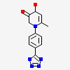 5-hydroxy-2-methyl-1-[4-(1H-tetrazol-5-yl)phenyl]pyridin-4(1H)-one