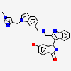 (3~{S})-3-[2-[[[1-[(1-methylimidazol-4-yl)methyl]indol-6-yl]methylamino]methyl]-1~{H}-indol-3-yl]-5-oxidanyl-2,3-dihydroisoindol-1-one