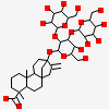 (8alpha,9beta,10alpha,13alpha)-13-{[beta-D-glucopyranosyl-(1->2)-[beta-D-glucopyranosyl-(1->3)]-beta-D-glucopyranosyl]oxy}kaur-16-en-18-oic acid