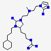 N-{3-[(2Z,4S)-1-(2-{[2-(2-amino-1H-imidazol-1-yl)ethyl](methyl)amino}ethyl)-3-(3-cyclohexylpropyl)-2-iminoimidazolidin-4-yl]propyl}guanidine