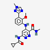 6-[(cyclopropanecarbonyl)amino]-4-{[2-methoxy-3-(1-methyl-1H-1,2,4-triazol-3-yl)phenyl]amino}-N-methylpyridazine-3-carboxamide